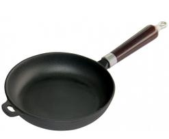 Prekė su pažeista pakuote. Keptuvė King Hoff Cast Iron Fry Pan KH-1119, Ø 28 cm, ketus