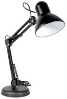 Prekė su pažeista pakuote. Darbo stalo šviestuvas CristalRecord Luxo 04-601-27-180, E27, 60W, juoda sp./juoda sp.