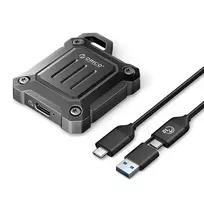 Orico XAM2 M.2 2230 USB-C 3.2 Tactical Reinforced Disk Bay – juodos spalvos