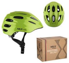 MTW01 LED ŽALIAS DYDIS. XS (43-49 cm) NILS EXTREME šalmas