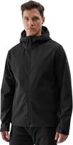 4F Kurtka męska softshell 4F M283 głęboka czerń 4FWAW24TSOFM283 20S  XL