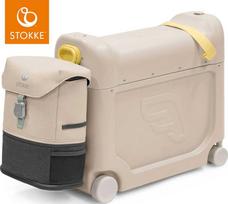 Stokke JetKids – „BedBox + Crew“ kuprinės kelioninis rinkinys | Moonglow Baltas