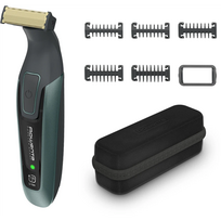 Rowenta Beard Trimmer  TN6044E0  Cordless  Number of length steps 6  Wet & Dry  Black/Green