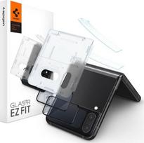 Spigen TRAIN HARTED SPIGEN GLASS FC EZ FIT + HINGE FILM 2-PACK GALAXY WITH FLIP 4 BLACK universal