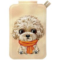 Nimmy New Big-Eye Cute Pets 2.0 Dog Magnetic Wallet with Phone Stand - Brown