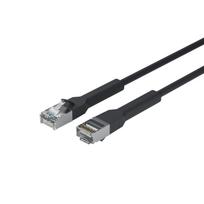 Lanview Bendable booted Halogenfree  (LSZH) CAT6A U/FTP 5m Black