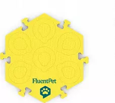 Woopie „FluentPet“ – „HexTile Flex“ – putplasčio kilimėlis sagoms – geltonas
