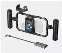 „SmallRig 5276“ universalus terminis dviejų rankinių vaizdo kamerų rinkinys mobiliesiems telefonams