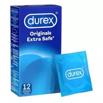 Durex Originals Extra Safe 12 vnt. prezervatyvai