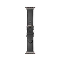 Epico Leather Strap for Apple Watch 44/45/46/49 mm - Black