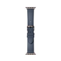 Epico Leather Strap for Apple Watch 44/45/46/49 mm - Blue