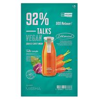 MISSHA Talks Vegan Squeeze Sos Relaxer Sheet Mask 27g