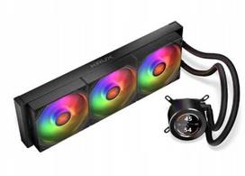 Krux HydroGlance 360 ARGB LCD 120mm Liquid Cooler Black