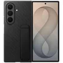 Samsung Carbon Standing phone case with stand for Samsung Galaxy Z Fold 8 Ultra (F976) black