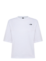 The North Face - W Tnf Essential Simple Dome Boxy Rlx Ss - Sportiniai marškinėliai - Balta