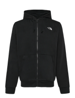 The North Face - M Evolution Simple Dome Regular Full Zip - Sportinis džemperis su gobtuvu - Juoda