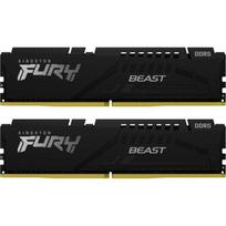 Kingston Fury Beast RAM, KF556C40BBK2-16, 16GB, 5600 MHz, DDR5, 288-pin DIMM, nebuferuotas, Intel XMP 3.0