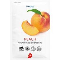 Stay Well - Vegan Sheet Mask - Peach Lakštinės veido kaukės 23 g unisex