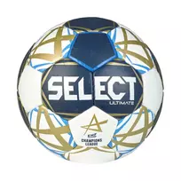 „Select Ultimate Champions League Replic 3 2025 Men Official EHF“ rankinio kamuolys, baltos ir tamsiai mėlynos spalvos, 13534 3