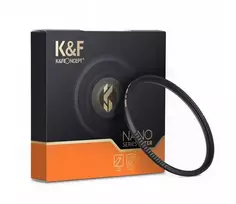 K&F Concept K&F 67MM A Series Black Mist Filter 1/4, HD, Waterproof, German optics, Green Coating