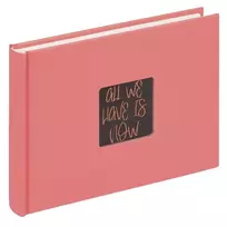 Albumas WALTHER FA-207-LC Fun living coral 22x16/40 psl, balti lapai | kampučiai/lipdukai | knyginio rišimo | viršelyje keičiama nuotrauka