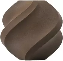 „BambuLab“ gija „Bambu Lab PLA Wood“ 1,75 mm, 1 kg – komplekte su daugkartinio naudojimo ritė – „Black Walnut“}