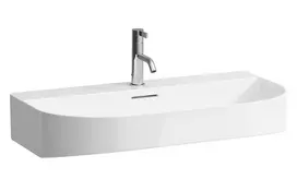 izlietne Sonar, 800x420 mm, slīpēta apakša, balta