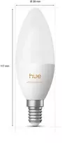„Philips Hue“ E14 3,7 W „Balta“ lemputė (1000–20000 K) B39 žvakė