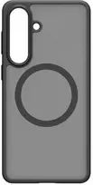 „Spigen Capella“ telefono dėklas su „MagSafe“ palaikymu, skirtas „Samsung Galaxy S26+“, juodas