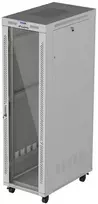 19" 42U 600 × 1000 Pilkas FLOOR-STANDING RACK CABINET WITH GLASS DOOR AND LCD, LANBERG (FLAT PACK)
