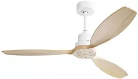 „Extralink Nature Pure 52“ išmanusis „WiFi“ | Lubų ventiliatorius | Medinis, programėlė, 132 cm