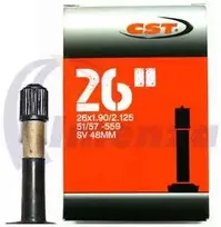 CST Dviračio kamera 26x1.90/2.125 A/V 48 mm