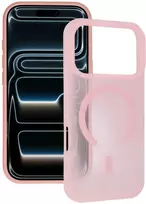 Tel Protect Mist Matte Magsafe dėklas skirtas Apple iPhone 16 Pro Max light rožinės spalvos
