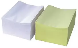 Printera papīrs TECHNOINFORM divslāņu,platums 240mm, 900lapas krās., ar perf.