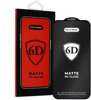Tel Protect Full Glue 6D Matt Apsauginis stiklas skirtas Samsung Galaxy A36 5G Juodas
