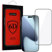 Toptel Topt Tel Protect Full Glue 6D Apsauginis stiklas skirtas Apple iPhone 17 Pro Max juodas