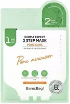 Banobagi Dvifazė kaukė išsiplėtusioms poroms mažinti „Derma Expert Pore Care“ (2 žingsnių kaukė) 25+2 g