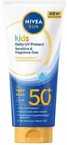 Nivea Apsauginis pienelis nuo saulės SPF 50+ vaikams, kasdienis UV apsauginis pienelis, 100 ml