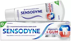 Sensodyne Dantų pasta jautriems dantims Jautrumas ir dantenų balinimas 75 ml