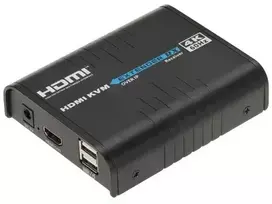 AV signalo perdavimo sistema IMTUVAS EXTENDERA HDMI+USB-EX-120-4K-PRO-V2/RX Delta Multimedia