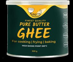 Grandininis pjūklas Lydytas Ghi (GHEE) sviestas skardinėje AMRITA, 500g