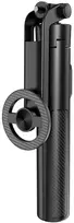 Telforceone XO asmenukių lazda su „Bluetooth“ trikoju SS30, juoda, magnetinė, skirta „MagSafe“, 123 cm