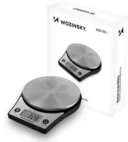 Virtuvinės svarstyklės Wozinsky WAK-651 Kitchen Scale with LCD Ekranas iki 5kg - Juodas