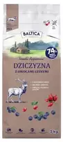 BALTICA Regionų skoniai Elniena su miško uogomis Mažų veislių vištoms – dešrelės Maistas šunims – 3kg