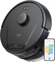 eufy dulkių siurblys robotas su grindų plovimo funkcija, 5000 Pa, lazerinė iPath navigacija, L60 Hybrid