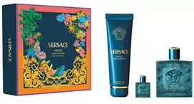 Versace Eros - EDP 100 ml + dušo želė 150 ml + EDP 5 ml
