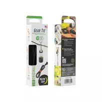 Nite Ize Gear Tie 12 Pro - 12 Pack - black