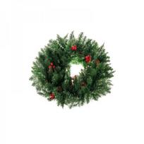 Kalėdų puošmena durų vainikas Dekoratyvinis dekoratyvinis ornamentas 60 cm storis XXL