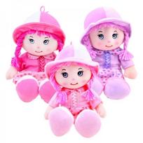 Lėlė Zuzia su skudurine skrybėle 28cm ZA2654