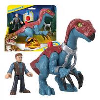 Juros periodo pasaulio rinkinys Imaginext figūrėlės Therizinosaurus + Owenas ZA5096